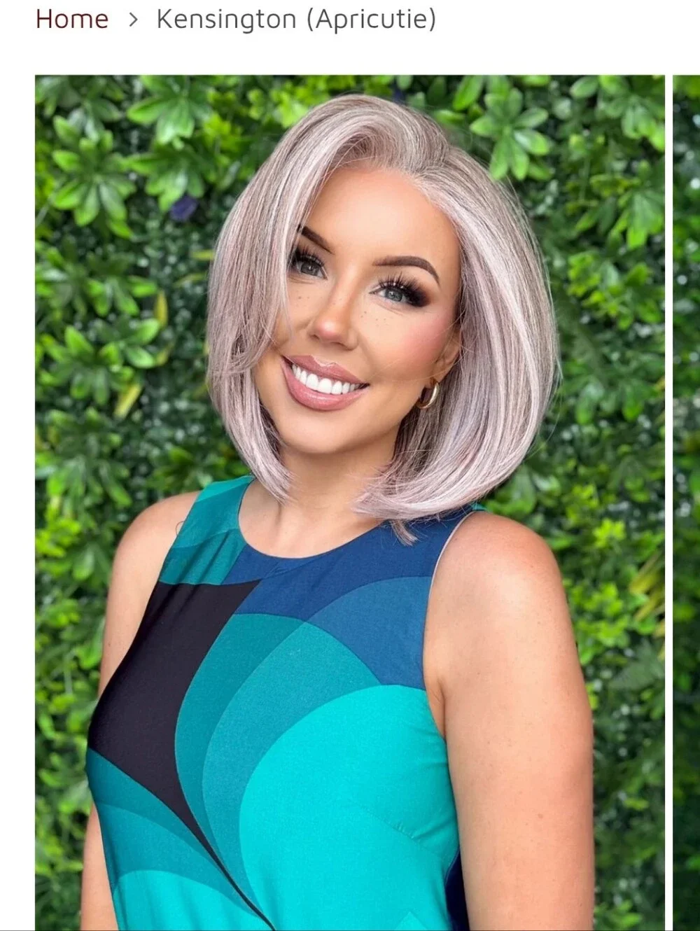 Kensington APRICUTIE Short Layered Bob Wig - Chelsey Smith Cosmetics NWTL